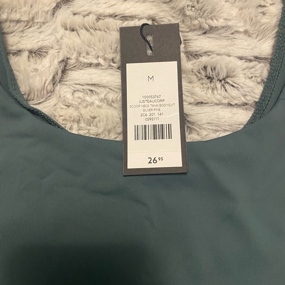 Scoop Neck Tank Bodysuit - Picture 2 of 3